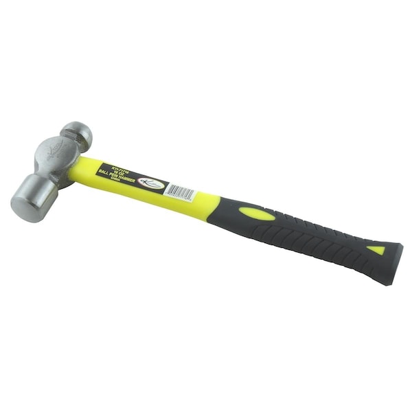 K-Tool International Ball Peen Hammer, w/FiberglassHandle16oz. - KTI-71716