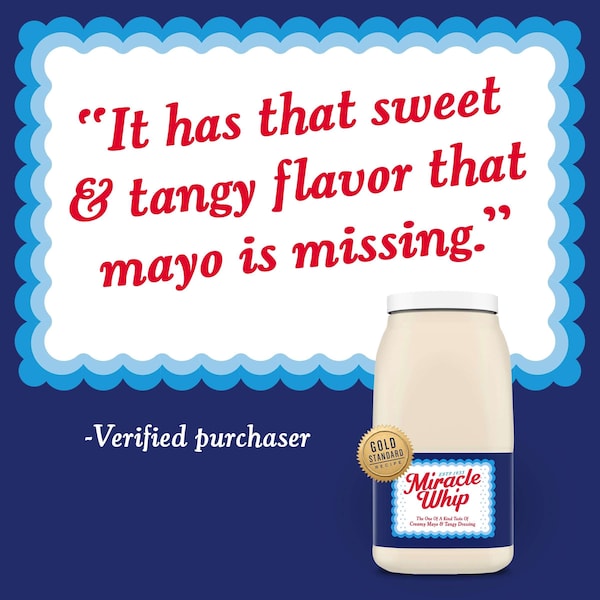 Miracle Whip Miracle Whip Original Dressing 1 gal., PK4 - 10021000647009