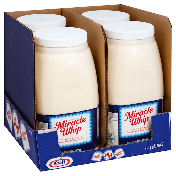 Miracle Whip Miracle Whip Original Dressing 1 gal., PK4 - 10021000647009
