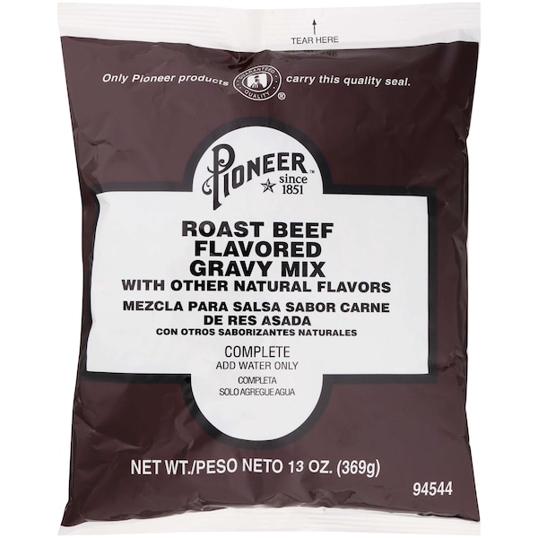 Pioneer Pioneer Roast Beef Flavored Gravy Mix 13 oz., PK6 - 94544