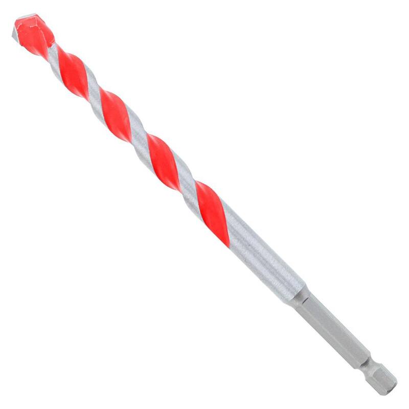DIABLO 3/8 in. x 4 in. x 6 in. SPEEDemon Broca de martillo con punta de carburo de granito rojo - DMARG1120