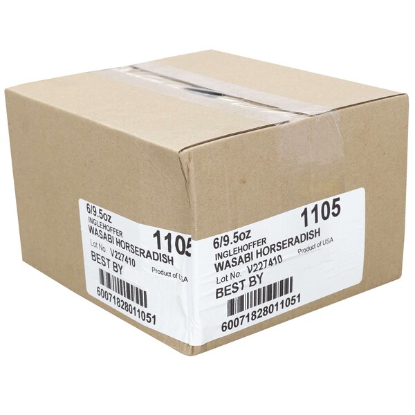 Inglehoffer Ing Wasabi Horseradish Sqz-9.5 oz., PK6 - 1105-6