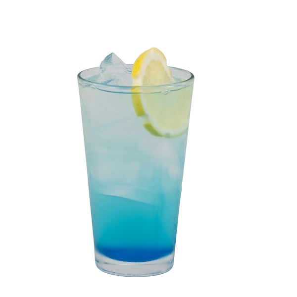 Monin Monin Blue Curacao Syrup 1 Liter Bottle, PK4 - M-FR007F