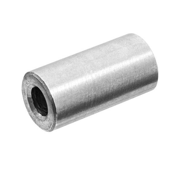 Usa Industrials Aluminum Unthreaded Round Spacers, M3 Screw Size, Plain Aluminum, 2 mm Overall Lg - ZSPCR-384