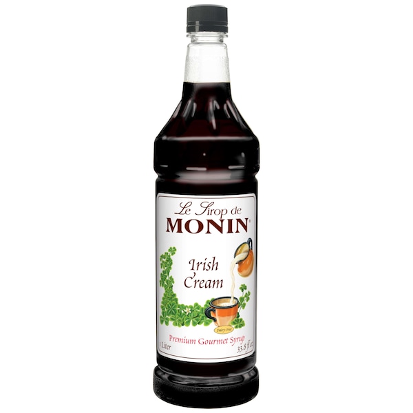 Monin Monin Irish Cream Syrup 1 Liter Bottle, PK4 - M-FR025F