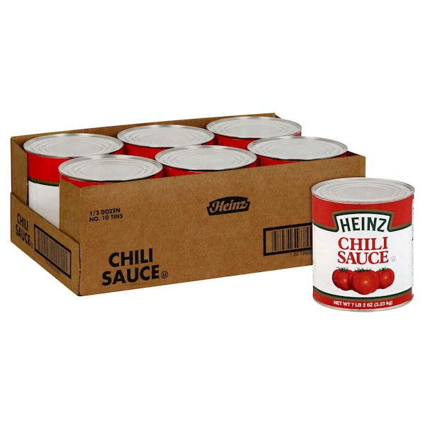 Heinz Heinz Chili Sauce Can 7.125lbs, PK6 - 10013000511800