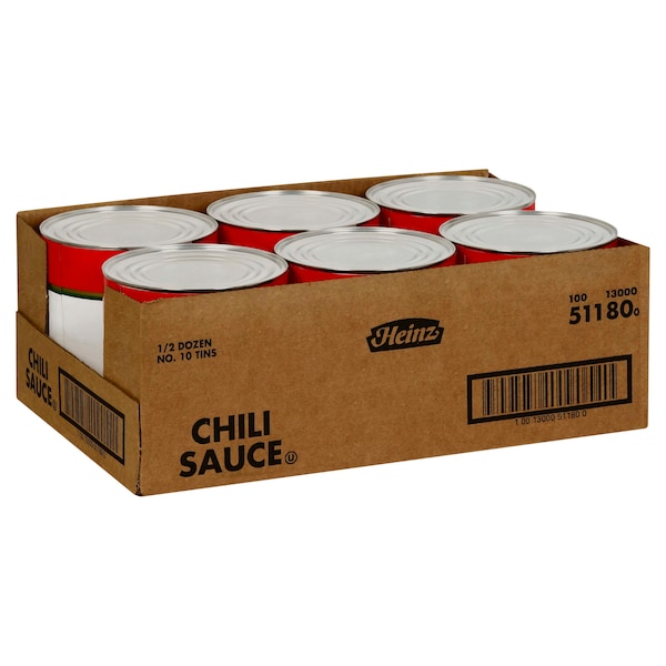 Heinz Heinz Chili Sauce Can 7.125lbs, PK6 - 10013000511800