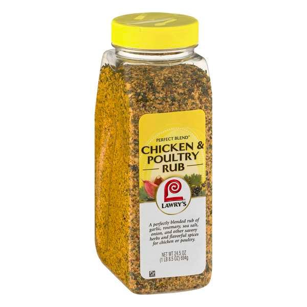 Lawrys Lawry's Perfect Blend Chicken Rub And Seasoning 24 oz., PK6 - 900486102