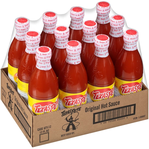 Texas Pete Texas Pete Hot Sauce 12 fl. oz. Bottle, PK12 - 1.00002