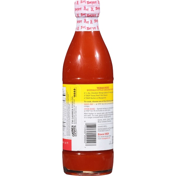 Texas Pete Texas Pete Hot Sauce 12 fl. oz. Bottle, PK12 - 1.00002