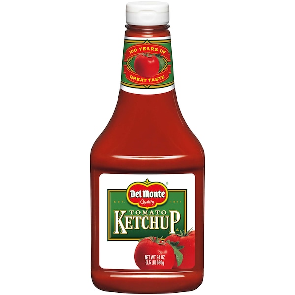 Del Monte Del Monte Tomato Ketchup 24 oz. Plastic Bottle, PK12 - 2001072
