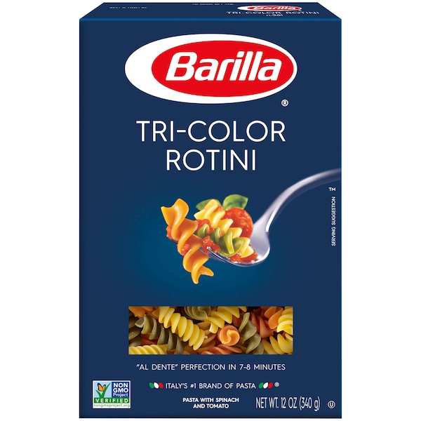 Barilla Barilla Tri-Color Rotini Pasta 12 oz., PK16 - 1000478381