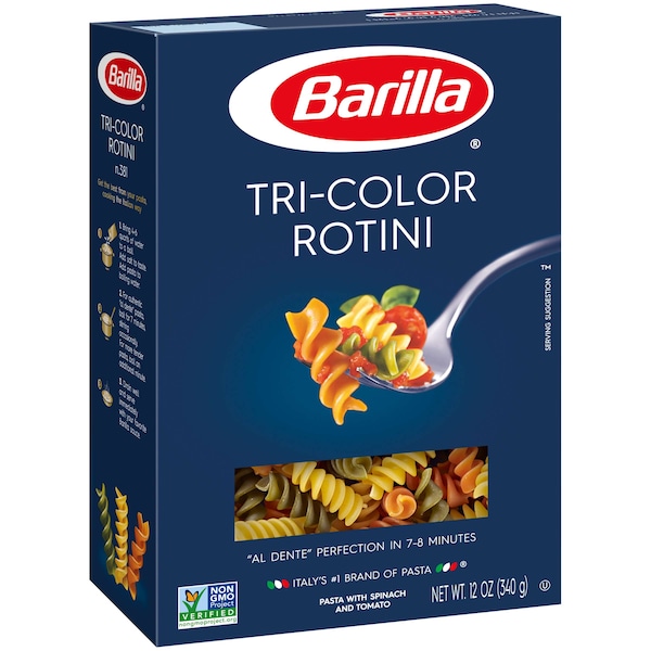 Barilla Barilla Tri-Color Rotini Pasta 12 oz., PK16 - 1000478381