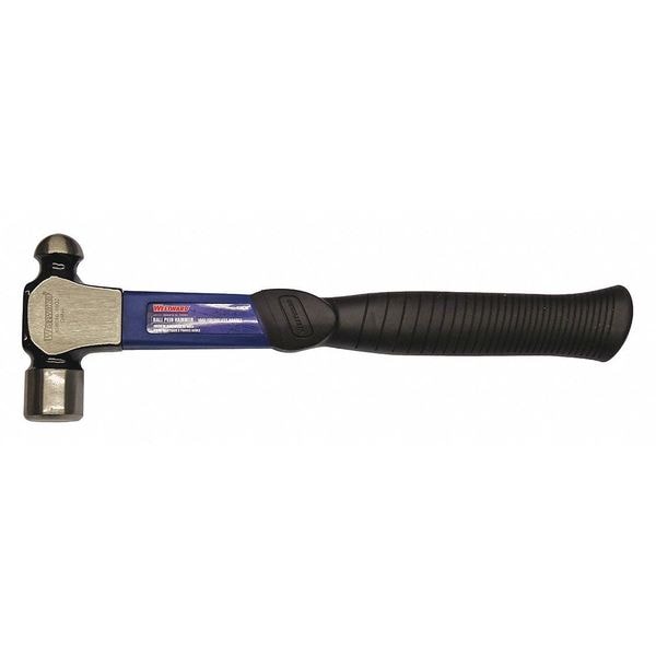 Westward 32 oz. Ball Peen Hammer, 15-1/4" Poly/Thermoplastic Handle - 45RC18