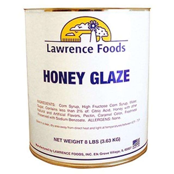 Lawrence Foods Lawrence Foods Honey Glaze No 10 Can, PK6 - 148446