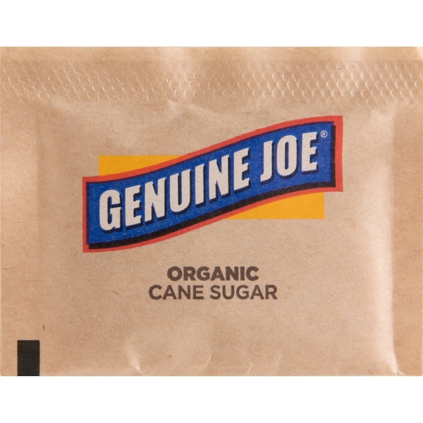 Genuine Joe Sugar, Turbinado, Brwn, PK400 - 70470CT