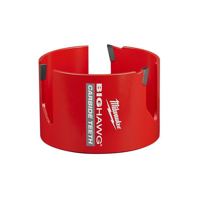 Milwaukee 4 pulgadas Big Hawg Sierra de Orificio de Carburo - 49-56-9245