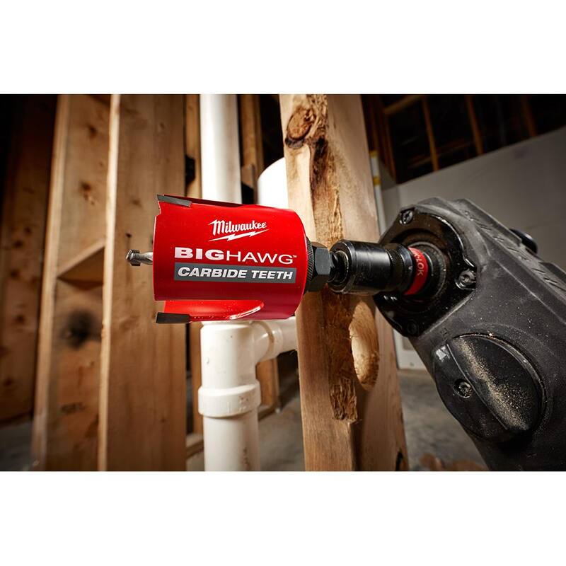 Milwaukee 4 pulgadas Big Hawg Sierra de Orificio de Carburo - 49-56-9245