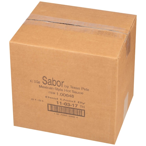 Texas Pete Texas Pete Sabor Mexican Hot Sauce 64 oz. Jugs, PK4 - 1.00648