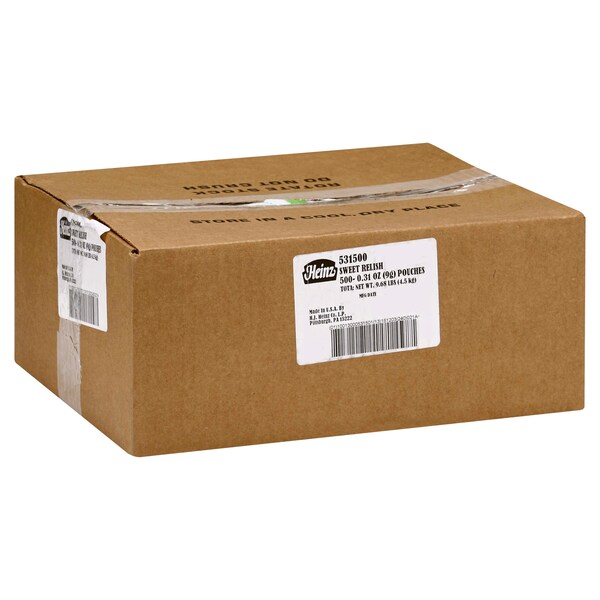Heinz Heinz Single Serve Sweet Relish 9g Packet, PK500 - 10013000531501