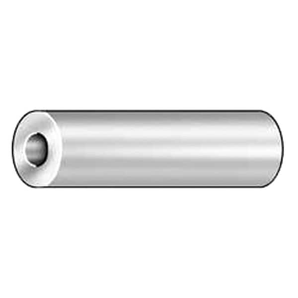 Zoro Select Spacer, #10 Screw Size, Zinc Plated Brass, 3/8 in Overall Lg, 0.192 in Inside Dia, 10 PK - CRG050603GR