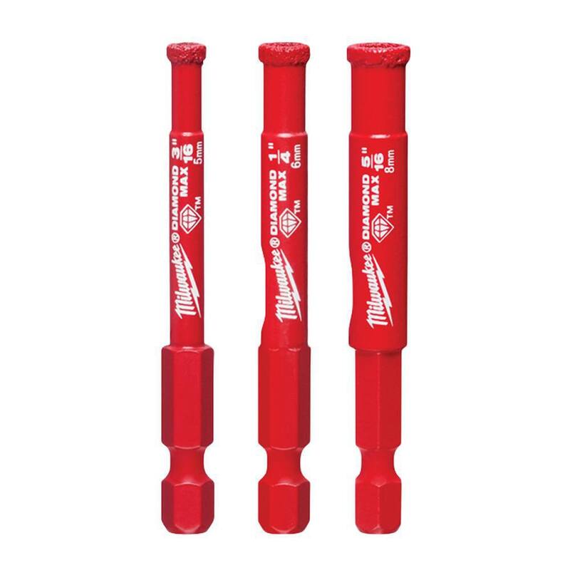 Set de Sierras de Corona Diamond MAX de Milwaukee (3 piezas) - 49-56-0500