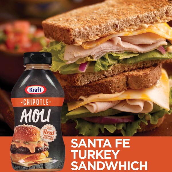 Kraft Chipotle Aioli Mayonnaise 12 fl. oz., PK8 - 10021000064998