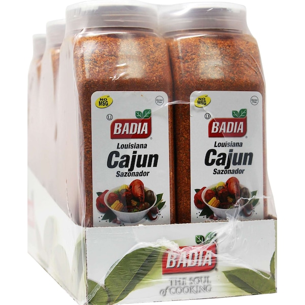 Badia Badia Cajun Seasoning 23 oz. Bottle, PK6 - 90616