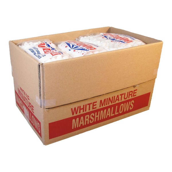 Clown Clown Miniature White Marshmallows No Artificial Colors 1lbs Bag, PK12 - 97000