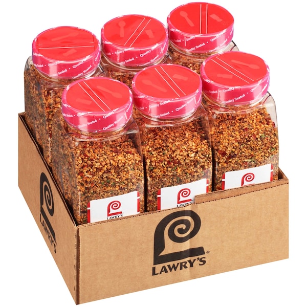Lawrys Lawry's Cracked Pepper Garlic Herb Rub 24 oz., PK6 - 900398923