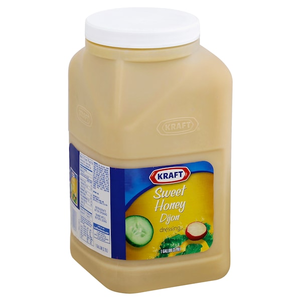 Kraft Kraft Sweet Honey Dijon Dressing 1 gal. Container, PK4 - 10021000024800