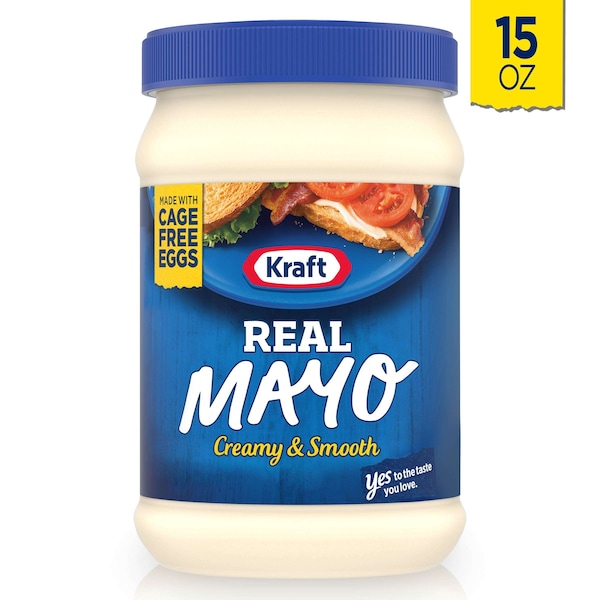 Kraft Kraft Mayonnaise 15 fl. oz. Bottle, PK12 - 10021000026965