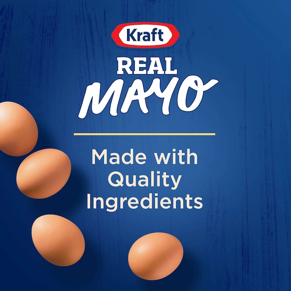 Kraft Kraft Mayonnaise 15 fl. oz. Bottle, PK12 - 10021000026965