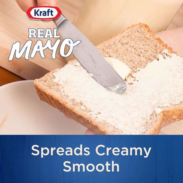 Kraft Kraft Mayonnaise 15 fl. oz. Bottle, PK12 - 10021000026965