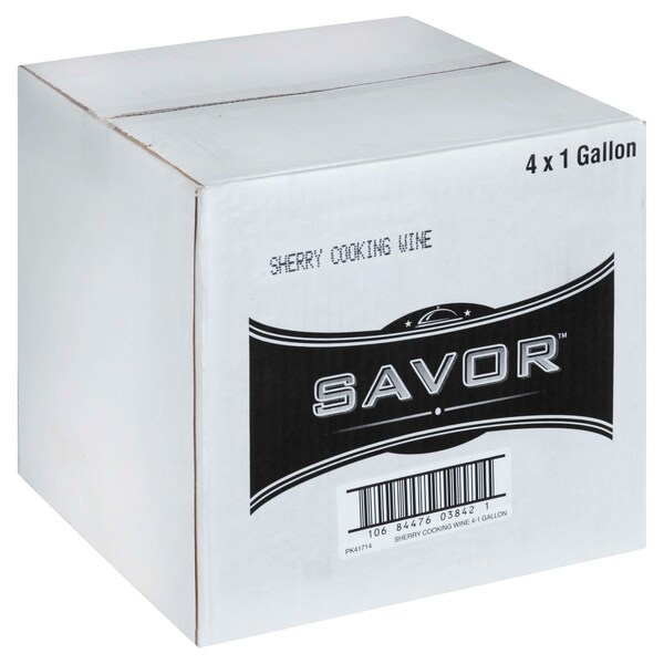 Savor Imports Savor Imports Sherry Cooking Wine 1 gal. Jug, PK4 - 586607