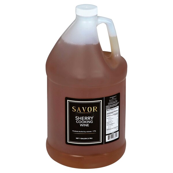 Savor Imports Savor Imports Sherry Cooking Wine 1 gal. Jug, PK4 - 586607
