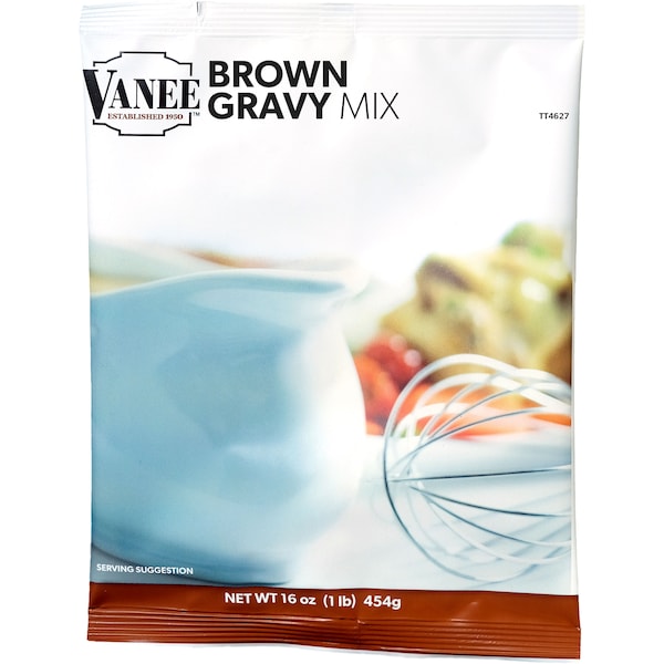 Vanee Vanee Brown Gravy Mix 16 oz. Bags, PK8 - 4627-816-VAN