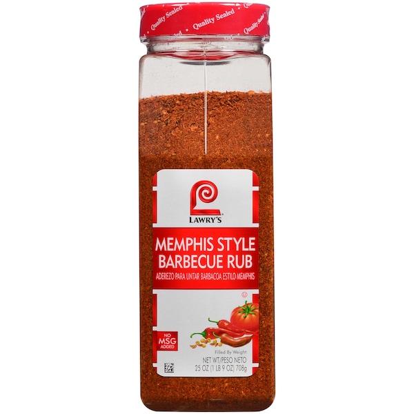Lawrys Lawry's Memphis Barbecue Rub 25 oz., PK6 - 900465371