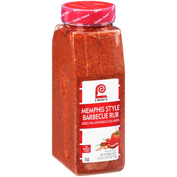 Lawrys Lawry's Memphis Barbecue Rub 25 oz., PK6 - 900465371