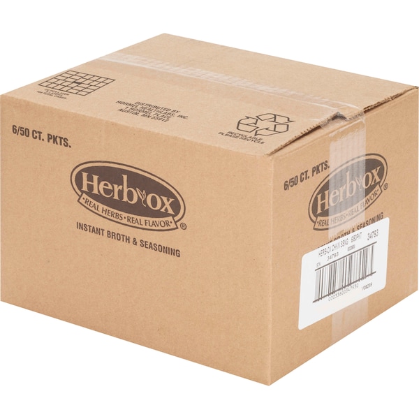 Herb Ox Herb Ox Instant Broth Chicken Flavor 4g Packet, PK300 - 34793
