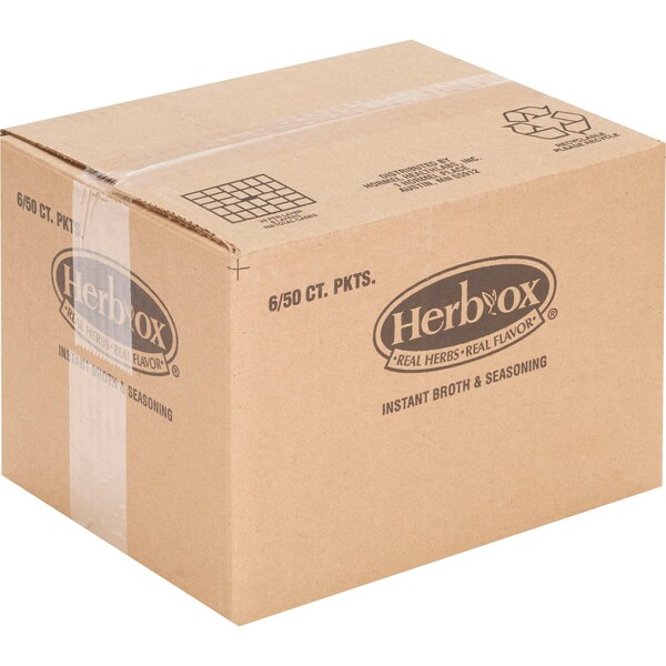 Herb Ox Herb Ox Instant Broth Chicken Flavor 4g Packet, PK300 - 34793