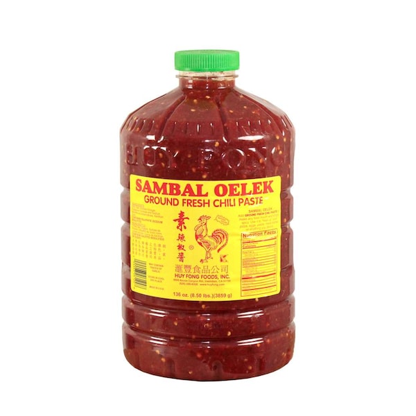 Huy Fong Ground Fresh Chili Sambal Oelek 1 gal., PK3 - HFS01G