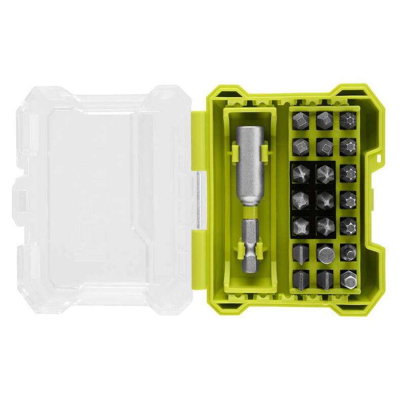 Puntas de Impacto con Grano de Diamante de 1 pulgada de RYOBI (22 piezas) - A962203