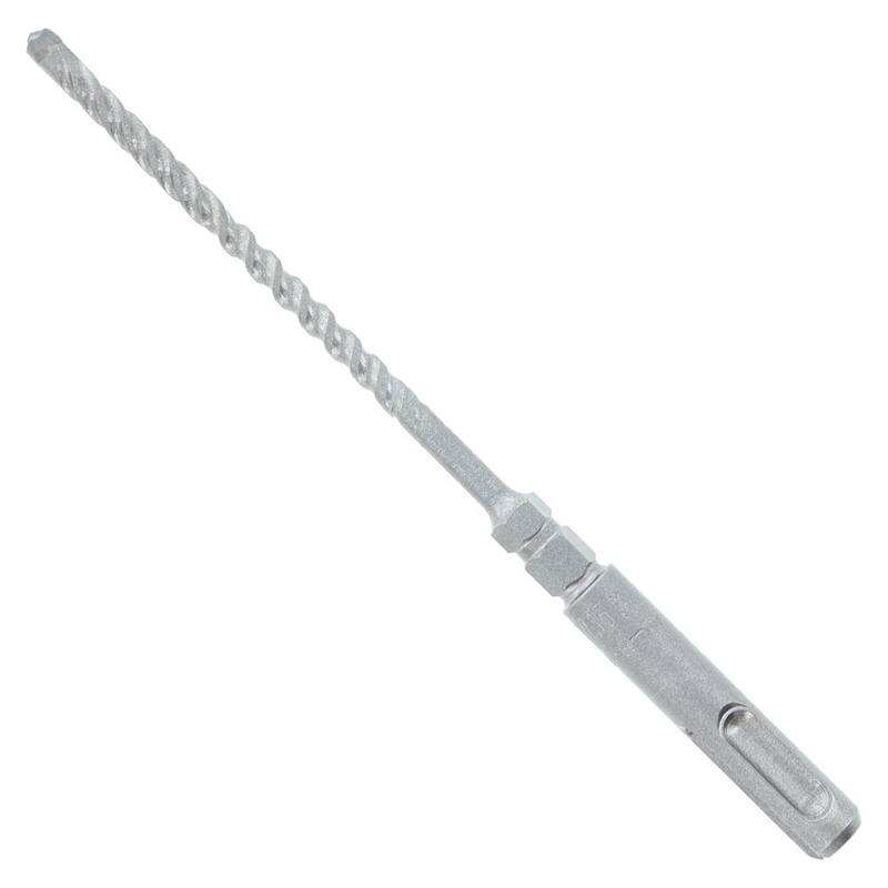 DIABLO 3/16 pulgadas x 3-1/2 pulgadas x 6 pulgadas Broca de martillo para anclaje de concreto con cabeza de carburo completo SDS-Plus - DMAPL2920.