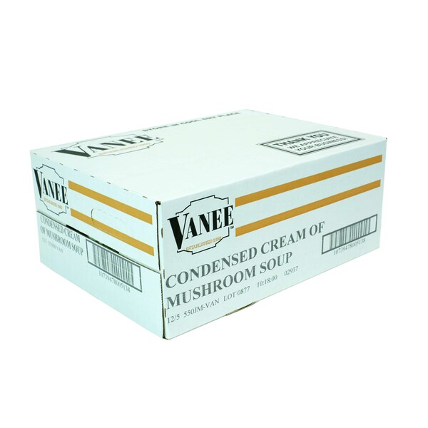 Vanee Vanee Cream Of Mushroom Soup 50 oz. Cans, PK12 - 550JM-VAN