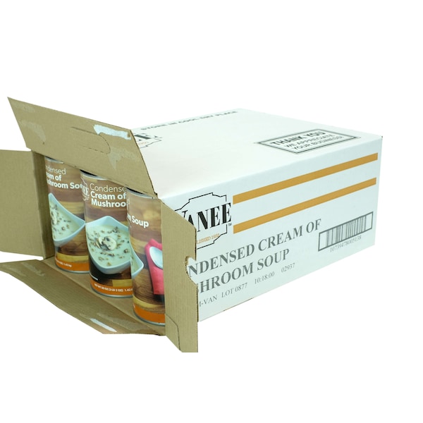 Vanee Vanee Cream Of Mushroom Soup 50 oz. Cans, PK12 - 550JM-VAN