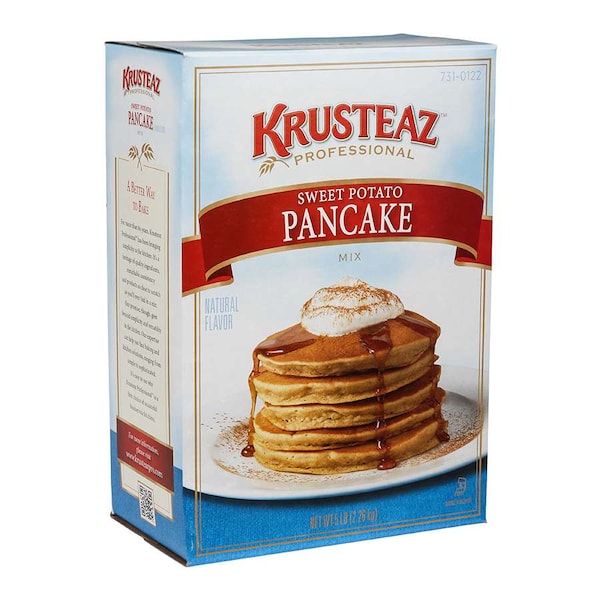 Krusteaz Krusteaz Professional Sweet Potato Pancake Mix 5lbs Box, PK6 - 731-0122