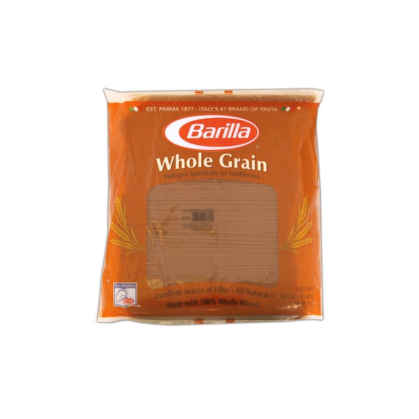 Barilla Barilla 100% Whole Grain Spaghetti Non-GMO 160 oz. Bag, PK2 - 1000013340