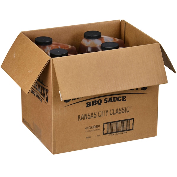 Cattlemens Master's Reserve Kansas City Classic Barbecue Sauce 1 gal., PK4 - 05396
