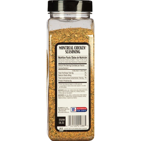 Mccormick McCormick Grill Mates Kosher Montreal Chicken Seasoning 23oz. Jug, PK6 - 900223229